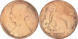 World Coins - Coin, Great Britain, Victoria, Penny, 1882, Heaton, , Copper