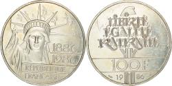 World Coins - Coin, France, Statue de la Liberté, 100 Francs, 1986, , Silver