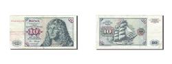 World Coins - Banknote, GERMANY - FEDERAL REPUBLIC, 10 Deutsche Mark, 1970-1980, 1980-01-02