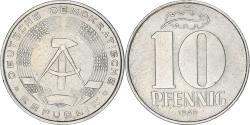 World Coins - Coin, GERMAN-DEMOCRATIC REPUBLIC, 10 Pfennig, 1968, Berlin, , Aluminum