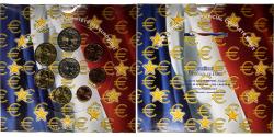 World Coins - France, Coffret 1c. à 2€, BU, 2003, Monnaie de Paris,