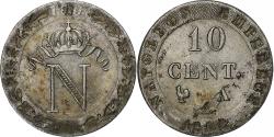 World Coins - France, Napoleon I, 10 Centimes, 1808, Paris, Billon, , Gadoury:190