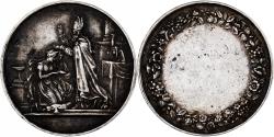 World Coins - France, Medal, Noces, Mariage, Religion, Silver,