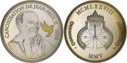 World Coins - Vatican, Medal, Canonisation de Jean Paul II, 2011, Copper-nickel,