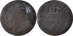World Coins - Coin, France, Louis XVI, 1/2 Sol ou 1/2 sou, 1/2 Sol, 1791, Rouen,