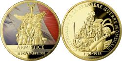 World Coins - France, Medal, Centenaire de la Première Guerre Mondiale, Armistice,