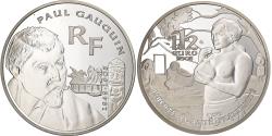 World Coins - France, 1-1/2 Euro, Paul Gauguin, 2003, Paris, Silver, , KM:1345