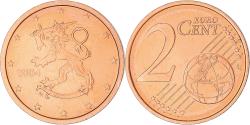 World Coins - Finland, 2 Euro Cent, 2004, , Copper Plated Steel, KM:99