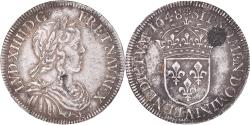 World Coins - Coin, France, Louis XIV, 1/2 Écu à la mèche longue, 1648, Paris