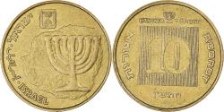 World Coins - Coin, Israel, 10 Agorot, 1990