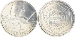 World Coins - France, 10 Euro, Nord-Pas de Calais, 2010, , Silver