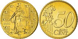 World Coins - France, 50 Euro Cent, 2003, , Brass, KM:1287