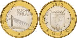 World Coins - Finland, 5 Euro, Jätkänkynttilä, 2012, Vantaa, Bi-Metallic, , KM:192