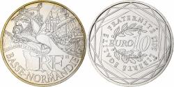 World Coins - France, 10 Euro, 2012, Basse-Normandie, , Silver