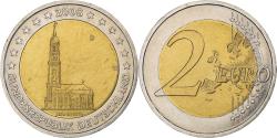 World Coins - Germany, 2 Euro, Hamburg, 2008, Munich, Bi-Metallic,