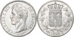 World Coins - France, 5 Francs, Charles X, 1829, Nantes, Silver, , KM:728.12