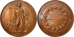 World Coins - France, Medal, Ministère de la Guerre, Communications aériennes, 1870