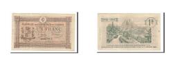World Coins - Banknote, Pirot:120-5, 1 Franc, 1915, France, AU(50-53), Tarbes