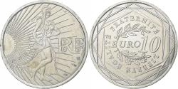 World Coins - France, 10 Euro, Semeuse, 2009, Silver, , Gadoury:EU337, KM:1580