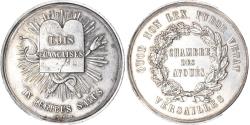 World Coins - France, Token, Droit, Chambre des Avoués de Versailles, Caqué,