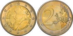 World Coins - Slovenia, 2 Euro, Primoz Trubar, 2008, , Bi-Metallic, KM:80