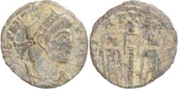 Ancient Coins - Coin, Constantius II, Follis, 337-361, Uncertain Mint, F(12-15), Bronze
