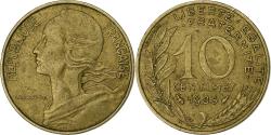World Coins - France, 10 Centimes, Marianne, 1985, Paris, Aluminum-Bronze,
