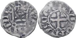 World Coins - France, Touraine, Denier, ca. 1150-1200, Saint-Martin de Tours, Billon