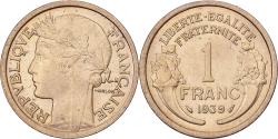 World Coins - France, Franc, Morlon, 1939, Aluminum-Bronze, , KM:885