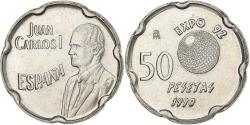 World Coins - Spain, Juan Carlos I, 50 Pesetas, 1990, Madrid, Copper-nickel, , KM:852