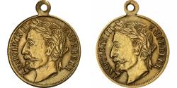 World Coins - France, Medal, Napoléon III, Empereur, Brass,