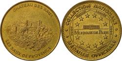World Coins - France, Token, Touristic token, Les Baux de Provence- le Château- 2002, 2002