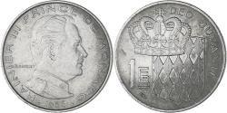 World Coins - Coin, Monaco, Rainier III, Franc, 1966, , Nickel, KM:140, Gadoury:MC