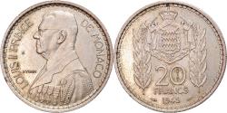 World Coins - Coin, Monaco, Louis II, 20 Francs, 1945, ESSAI, , Copper-nickel