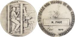 World Coins - France, Medal, Association Générale des tissus et des matières textiles