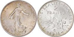 World Coins - Coin, France, Semeuse, 2 Francs, 1914, Castelsarrasin, , Silver, KM:845.2