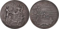 World Coins - France, Medal, 1847, Mouchon, Union du Commerce, , Silvered bronze