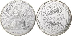 World Coins - France, 10 Euro, UEFA Euro 2016, 2016, Monnaie de Paris, , Silver
