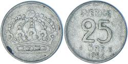 World Coins - Coin, Sweden, 25 Öre, 1956