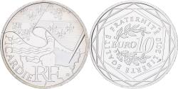 World Coins - France, 10 Euro, Picardie, 2010, Paris, Silver, , KM:1666