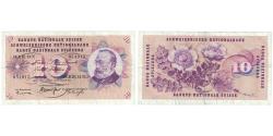 World Coins - Banknote, Switzerland, 10 Franken, 1961, 1961-10-26, KM:45g, EF(40-45)