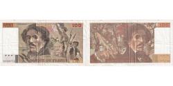 World Coins - France, 100 Francs, Delacroix, L.221, EF(40-45)