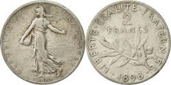 World Coins - Coin, France, Semeuse, 2 Francs, 1898, Paris, , Silver, KM:845.1