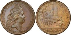 World Coins - France, Medal, Louis XIV, Festin à l'Hôtel de Ville de Paris, History, 1687