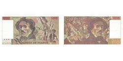World Coins - France, 100 Francs, Delacroix, 1993, Q.251, AU(55-58), Fayette:69bis.8, KM:154g
