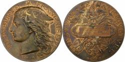 World Coins - France, Medal, École Pratique d'Agriculture, 1897, Bronze, Ponscarme,