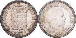 World Coins - Coin, Monaco, Rainier III, 10 Francs, 1966, Monnaie de Paris, , Silver