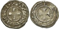 World Coins - Coin, France, Auxerre, Anonymous, Denarius, , Silver, Boudeau:1730