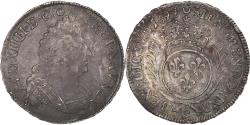 World Coins - Coin, France, Louis XIV, 1/2 Ecu aux palmes, 1694, Rennes, réformé,