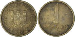 World Coins - Coin, Portugal, Escudo, 1981